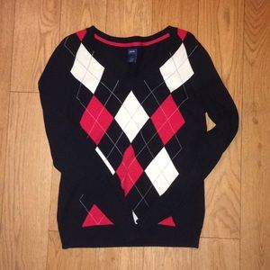 Argyle sweater